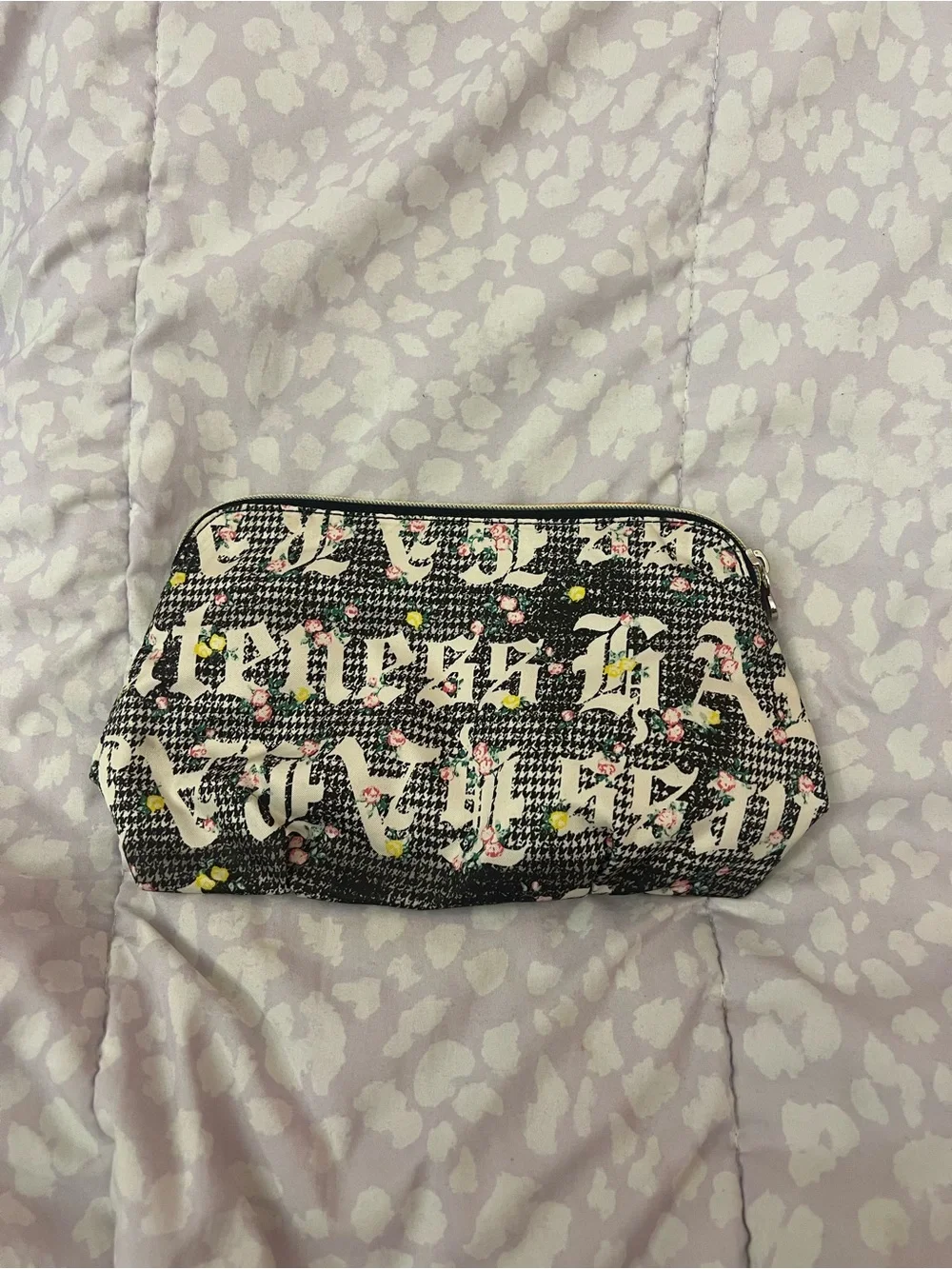 Harajuku Lovers Gwen Stefani Patterned Cosmetic Bag